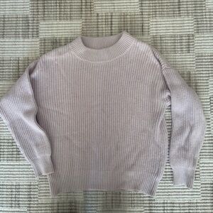 Jamie Kay Lavender Cotton Sweater